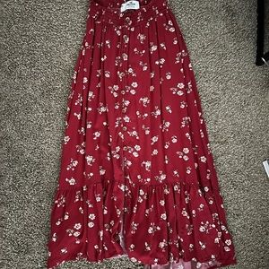 Hollister Ultra High Rise MIDI Skirt